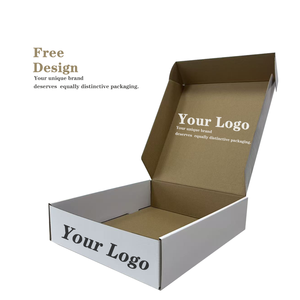 Картонные коробки с логотипом под заказ, оптовая продажа гофрированных почтовых коробок, фабрика OEM-упаковки, бесплатный образец и быстрая доставка - Product Image 2
