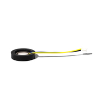 Disque atomiseur piézoélectrique SWT 25 mm 1,7 MHz avec joint torique en caoutchouc et câble pré-câblé pour humidificateur domestique, pièces de rechange pour brumisateur