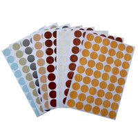 Couvercle de trou adhésif en plastique couvercles de vis pour décoration de meubles surface de meubles trou de vis autocollant d'aménagement paysager