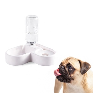 豪華なデザインのカスタムプラスチックペット自動猫ウォーターボウル自動犬の餌箱 - Product Image 5