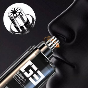 Tondeuse électrique portable pour poils de nez, rechargeable par USB, nettoyage des fosses nasales, tondeuse de poche pour poils et sourcils, multifonctionnelle, mini - Product Image 4
