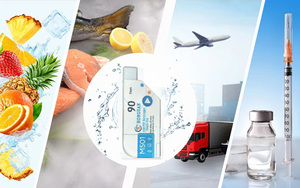 أجهزة تسجيل بيانات درجة حرارة USB PDF للاستخدام مرة واحدة لشحن سلسلة التبريد البلاستيكية OEM/ODM المدعومة - Product Image 3