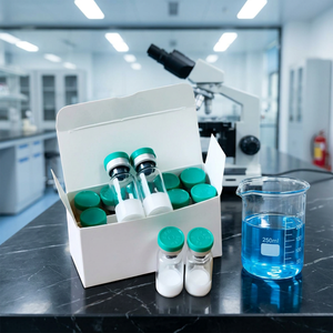 Liste de prix des peptides fournis par le fabricant, peptides de cuivre GHK-Cu de haute qualité, poudre lyophilisée, matière première cosmétique, poudre GHK-CU pure à 99% - Product Image 4