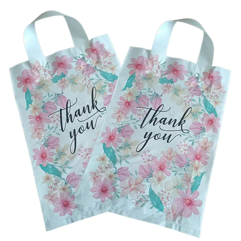 Custom Plastic Gift Shop Name Ideas Bag Thank You Shopping Bags For Sale Poly Bags For Clothes With Logos