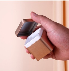 Hộp thiếc vuông nhỏ đựng trà, cà phê, đường, kẹo, quà tặng, kích thước 48*48*50mm, có hộp bên trong - Product Image 5