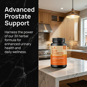 Solilan OEM 120 Capsules <strong>Saw</strong> <strong>Palmetto</strong> Extract Capsule Prostate Support <strong>Supplement</strong> For Men's Health - Product Image 3