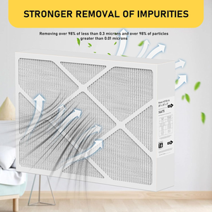 X6675 MERV16 Filtre 20x25x5 Remplacement <span class=keywords><strong>PureAir</strong></span> PCO-12C Fours Climatisation Pompes à chaleur Systèmes CVC Avec média HEPA - Product Image 2
