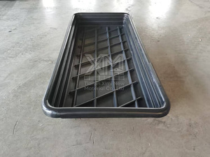 Baignoire durable en PE <span class=keywords><strong>de</strong></span> qualité alimentaire pour le nettoyage et la désinfection des sabots des bovins laitiers - Product Image 5