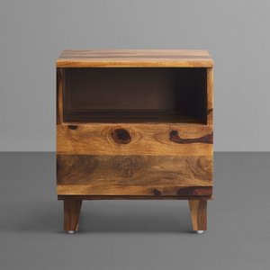 Farmhouse Black Wood Rattan Nightstand with 2 Drawers Bedside <b>Table</b> for Bedroom Modern <b>Storage</b> <b>Side</b> <b>Table</b> Furniture - Product Image 5
