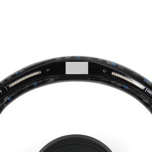 Volant LED en fibre de carbone forgé avec boutons bleus <span class=keywords><strong>M1</strong></span> M2 pour <span class=keywords><strong>BMW</strong></span> F01 F10 F15 F20 F25 F30 F36 M3 F80 M4 F82 M2 F87 E90 E92 - Product Image 5