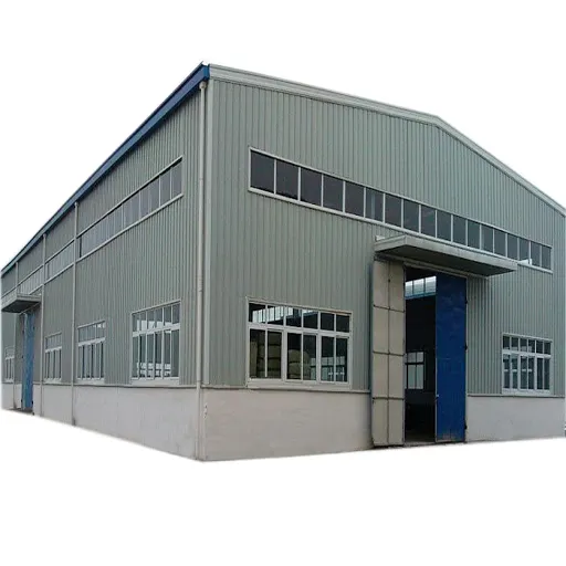 Light Prefabricated Steel Structure Workshop with High Quality from China