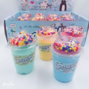 Nickelodeon Ice Cream Putty Slime Kit DIY Toy Unisex Silicone <b>Clay</b> Animal <b>Modeling</b> Educational Relieve Stress ASTM Certificate - Product Image 2