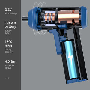 Tua Vít Điện Mini HOTO Thời Trang Thông Minh 3.6V Dụng Cụ Vặn Vít Không Dây Dụng Cụ Điện Tua Vít Sửa Chữa Hộ Gia Đình Công Cụ Tự Làm - Product Image 3