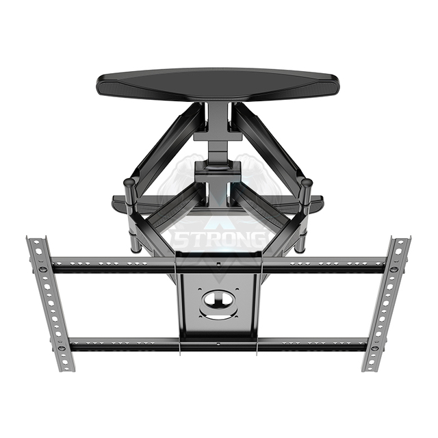 Full Motion TV Wall Mount for 55-85 Inch Screens Max 150lbs Dual Articulating Arms 60-500mm Extension 160° Swivel Factory Direct