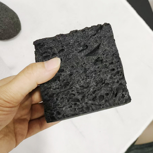 Boule de roche <span class=keywords><strong>volcanique</strong></span> naturelle rouge et <span class=keywords><strong>noire</strong></span>, <span class=keywords><strong>pierre</strong></span> de lave pour diffuseur d'arômes et absorption d'huiles essentielles - Boule minérale hautement poreuse - Product Image 6