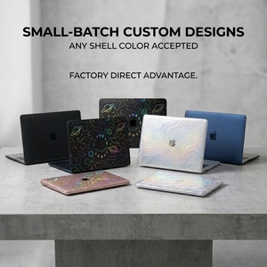 Coque rigide en PC imprimée en offset couleur avec dorure à froid, élégante, abstraite, écologique, étanche, anti-rayures, protection pour <span class=keywords><strong>MacBook</strong></span> - Product Image 5