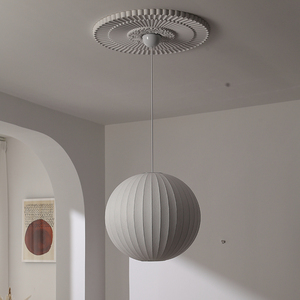 Lámpara de seda de araña colgante LED Wabi-Sabi moderna, lámpara de iluminación de diseñador para interiores, cocina residencial, comedor, accesorios de iluminación colgantes - Product Image 2