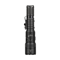 Lampe tactique sous-barillet TrustFire R9 2100 lumens avec laser vert, rechargeable Type-C, IPX6, torche LED pour la chasse
