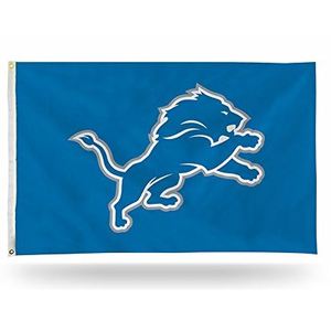 Nouveau drapeau bannière à une face en polyester 100% 3*5 pieds, casque de football américain des Lions de <span class=keywords><strong>Detroit</strong></span> - Product Image 6