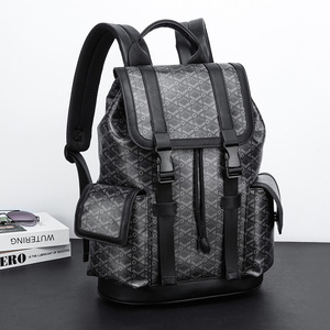 <span class=keywords><strong>Zaino</strong></span> estivo con cerniera impermeabile in pelle sintetica di nuova moda per Laptop coreano personalizzato di grande capacità - Product Image 3