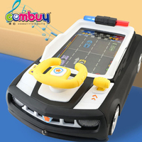Machine de jeu de voiture de course de jouet d'aventure de conduite de bureau de simulation