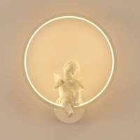 Applique murale LED moderne en fer forgé, style minimaliste, pour la décoration intérieure