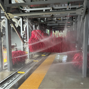 Tunnel de lavage de voitures entièrement automatique pour station-service, haute vitesse, qualité supérieure, avec sécheurs d'air S800 - Product Image 6