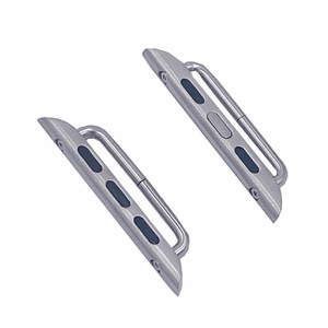 Connecteur de bracelet Apple Watch XDFK-42, tige courte en acier inoxydable, boucle à clipser, pièce de rechange métallique durable et tendance - Product Image 3