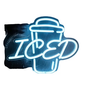 Letrero Luminoso de Neón con Diseño de Taza de Café para Decoración de Cafeterías y Bodas, en Oferta - Product Image 1