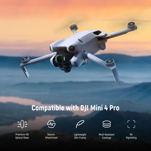 ערכת מסנני UV NEEWER FL-A33 עבור מיני 4 פרו, <span class=keywords><strong>16</strong></span> מסנני זכוכית HD עם מסגרת אלומיניום עמידה למים ND16-1000 - Product Image 3