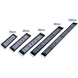 Lampe d'<span class=keywords><strong>aquarium</strong></span> à <span class=keywords><strong>LED</strong></span> de 30/60/90/120/150cm avec supports extensibles <span class=keywords><strong>LED</strong></span> blanches et bleues - Product Image 6