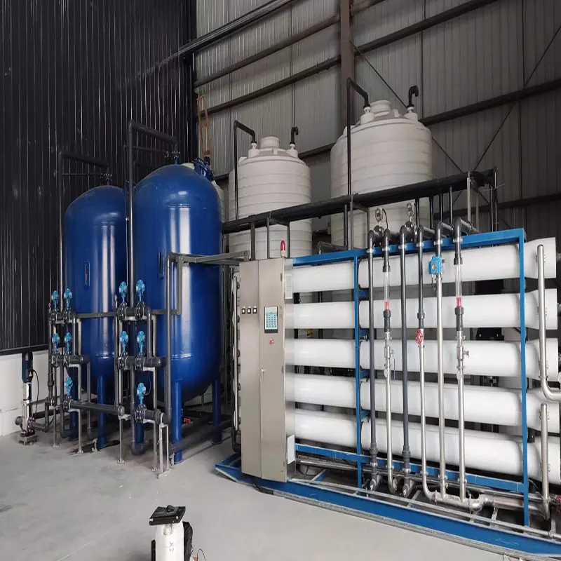 Equipamento novo da condição do tratamento das águas subterrâneas/equipamento secundário do tratamento da água da filtragem da membrana do RO da Osmose Reversa