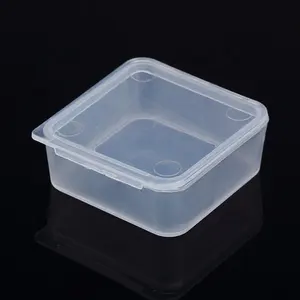 Plastik Kutu Depolama Küçük Şeffaf Plastik Para Kutusu Boncuk Kutusu
