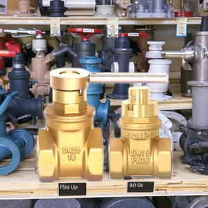 Thượng Hải Lianggong Hướng Dẫn Sử Dụng Brass Hai-Hàm Khóa Từ <span class=keywords><strong>Key</strong></span> Cho Đồng Hồ Nước Hai-Hàm Van Cổng Nhiệt Độ Trung Bình 1 Năm Bảo Hành - Product Image 2