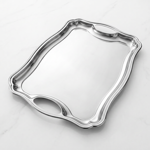 Bandeja Cuadrada de Acero Inoxidable para Servir, Precio al por Mayor, para Almacenamiento y Servicio de Alimentos, Paquete Individual - Product Image 1