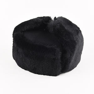 Chapeau d'hiver pour homme, épais et chaud, en coton, style aviateur, avec cache-oreilles, type trapper russe, chapeau de soldat - Product Image 2