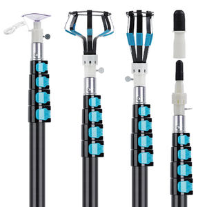 Juego de Cambiadores de Lámparas Ajustables con Varillas Telescópicas Resistentes, Abrazaderas Seguras y Adaptadores Versátiles para el Hogar - Product Image 5