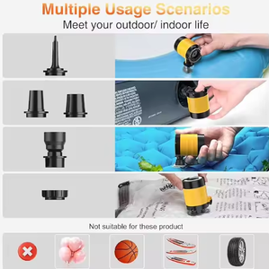 Ultra Compact Portable Mini USB Rechargeable Pompe À Air Sans Fil <span class=keywords><strong>pour</strong></span> Gonfler Piscines Camping <span class=keywords><strong>Matelas</strong></span> Fabriqué En Plastique - Product Image 6