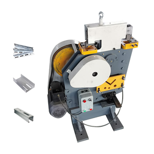 Máquina Multifuncional para Trabajar Hierro QA32-08B, Nueva Máquina Hidráulica para Cortar, Perforar y Cizallar Barras de Hierro - Product Image 5