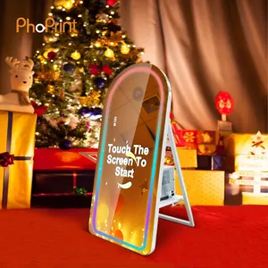 Neues Design Ver dünner Beliebte Spiegel kabine Spiegel Photo Booth Magic Mirror Booth