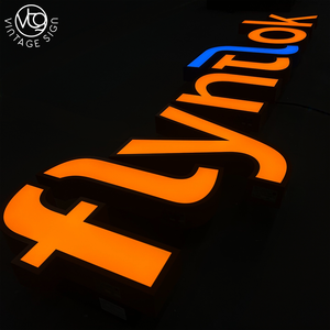 Luminosité Signe Signalisation Bâtiment Canal Lettres <span class=keywords><strong>Sho</strong></span> Frontlit Led Éclairage Lettre Signes De Haute Qualité - Product Image 2