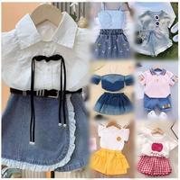 Vêtements en gros, ensembles pour enfants, vêtements de marque neufs, Ropa De Ninos, vêtements pour enfants mignons, expédition aléatoire, vêtements pour bébés garçons et filles, balles de vêtements