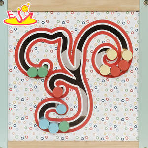 Cube d'activités en bois avec labyrinthe de perles, trieur de formes, <span class=keywords><strong>xylophone</strong></span> et éléments interactifs - Jouet éducatif pour enfants W11B362 - Product Image 4