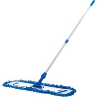 Recharge de balai plat industriel en microfibre robuste, fil bouclé de qualité commerciale pour nettoyage humide et sec des sols