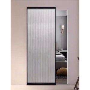 Portes fantômes en aluminium énigmatique Design invisible avec charme obsédant Mystique Functional Elegance Slide Ghost Door - Product Image 5