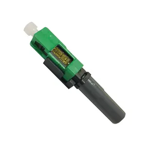 Preço de fábrica Ftth Fibra Óptica Equipamento Interior Cabo Duplex Adaptador Rápido Sc Lc Upc Apc Conector Rápido