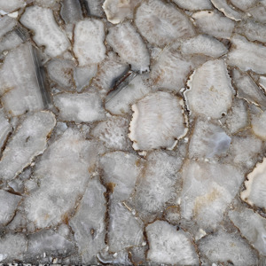 GOLDTOP Agate blanche translucide polie de luxe, pierre semi-précieuse naturelle, grande dalle, design moderne pour hôtels et villas - Product Image 4