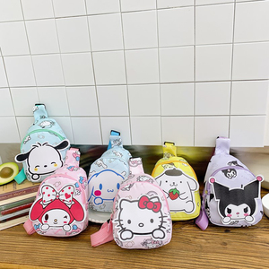 ML Bonito para <span class=keywords><strong>Hello</strong></span> <span class=keywords><strong>Kitty</strong></span> Patterned Schoolbag Ladies & Kids 'PU Shoulder Bag para Students' Natal Birthday & Valentine's Gifts - Product Image 2