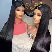 Perruques Lace Front en Cheveux Humains Pré-Pluckées de 30 Pouces, Perruques en Cheveux Humains pour Femmes Noires, Fournisseurs de Perruques Frontales HD Brésiliennes