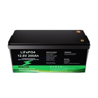 Gudang Satu Atap Baterai Energi Surya LiFePO4 Lithium Iron Phosphate 12.8V 100Ah 200Ah 300Ah Tahan Air IP68 6000 Siklus